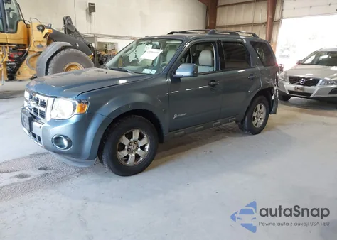 2011 Ford Escape Hybrid Limited z USA, uszkodzony, nr VIN 1FMCU5K37BKC50554